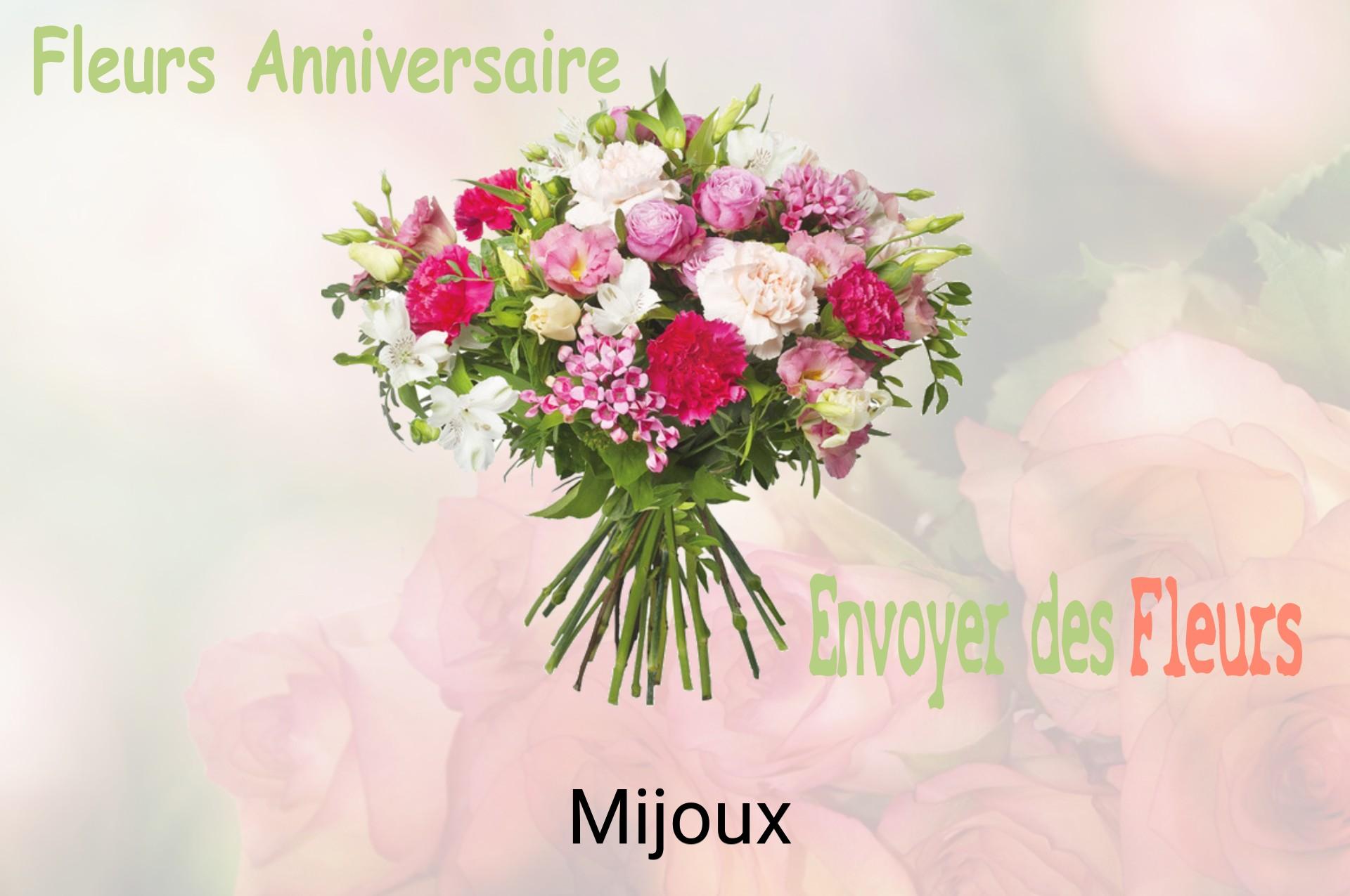 Bouquet de fleurs d’anniversaire livré à Mijoux